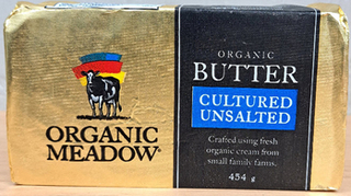 Organic Meadow Butter  - Unsalted 